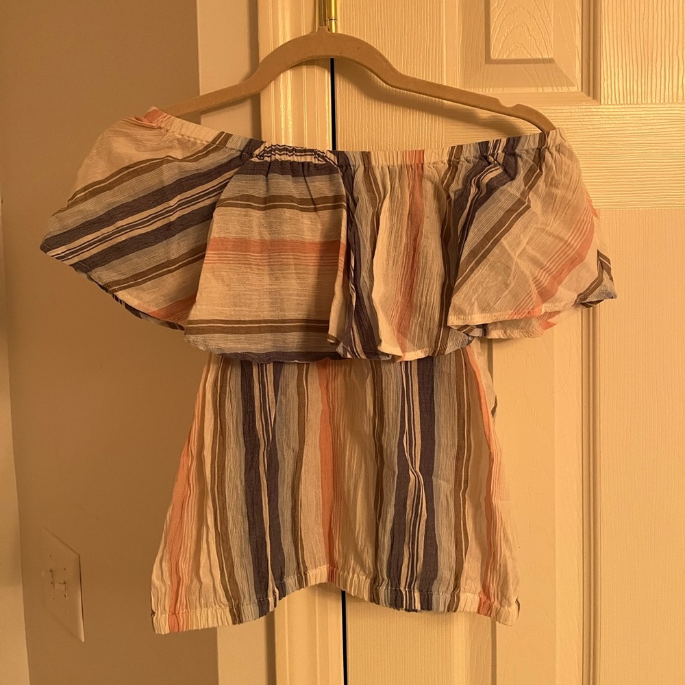 MICHEAL STARS OFF THE SHOULDER BLOUSE